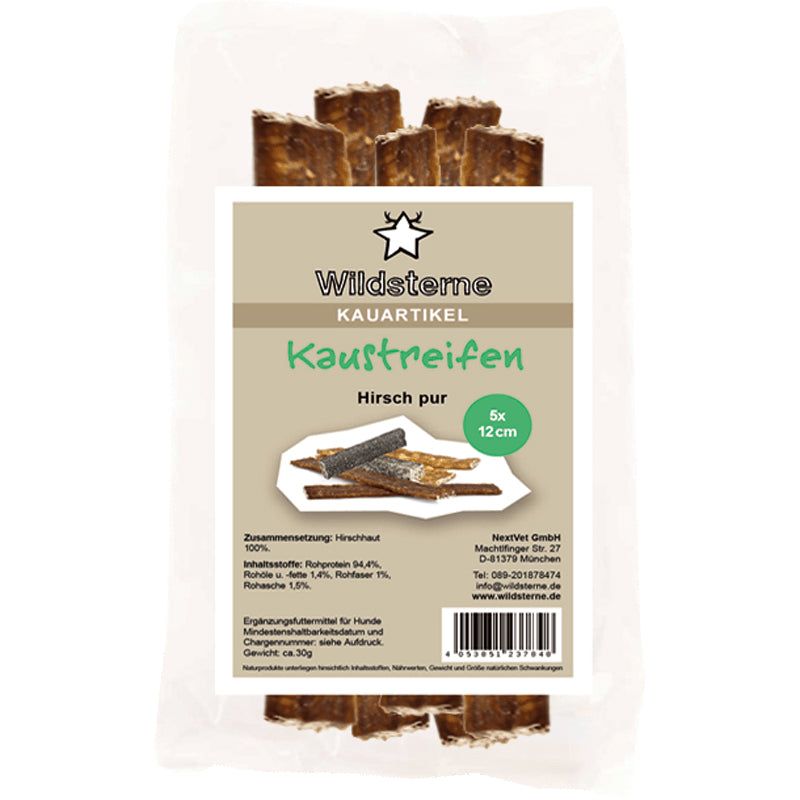 Wildsterne Kaustreifen Hirsch pur 0,01 kg