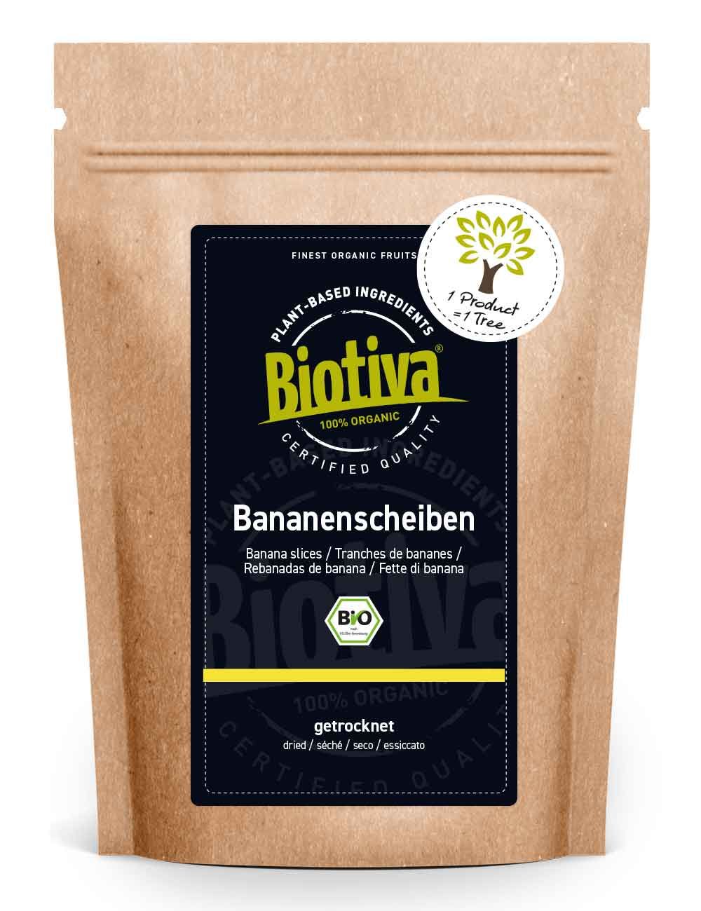 Biotiva Bananenscheiben getrocknet Bio