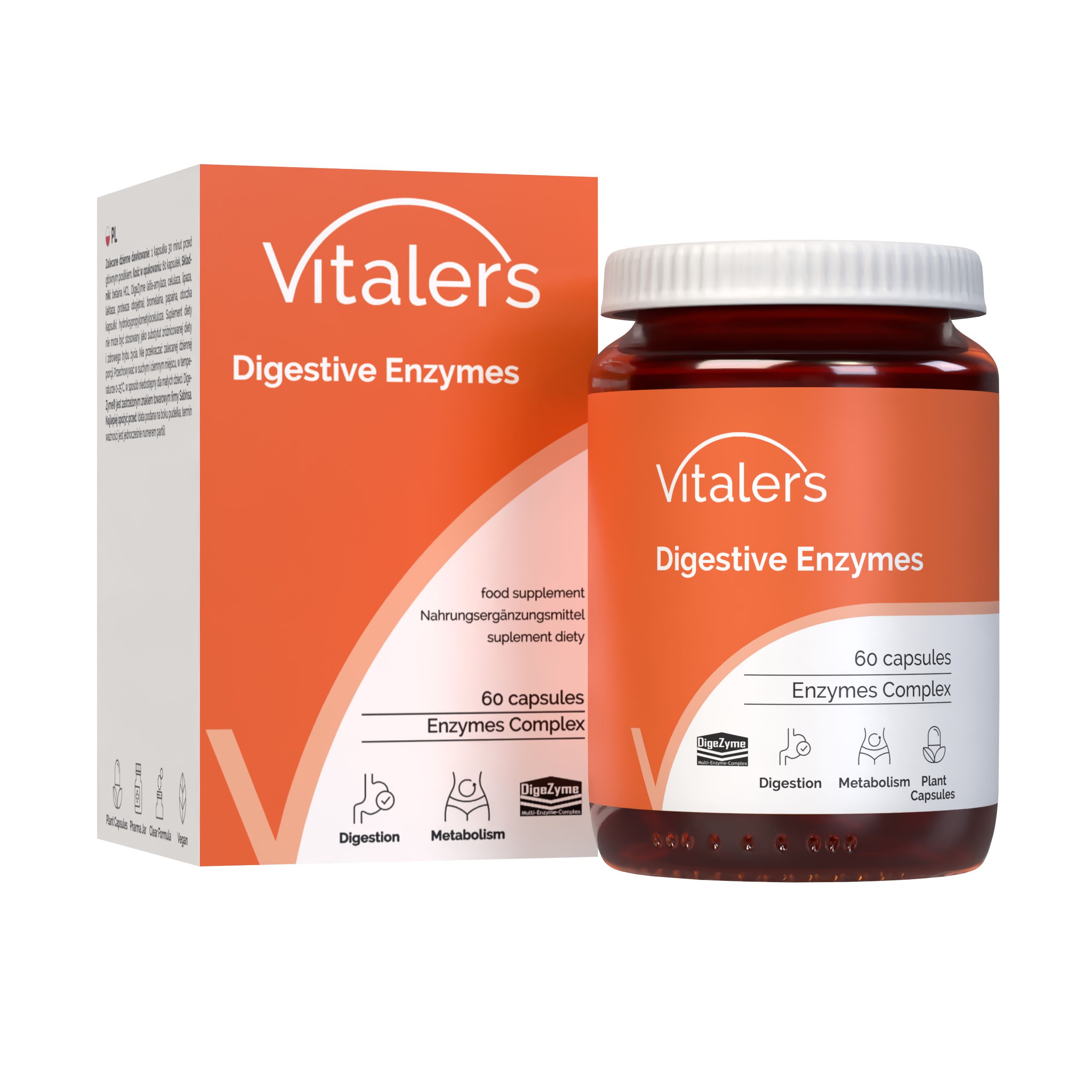 Vitaler’s Verdauungsenzyme 60 St Kapseln