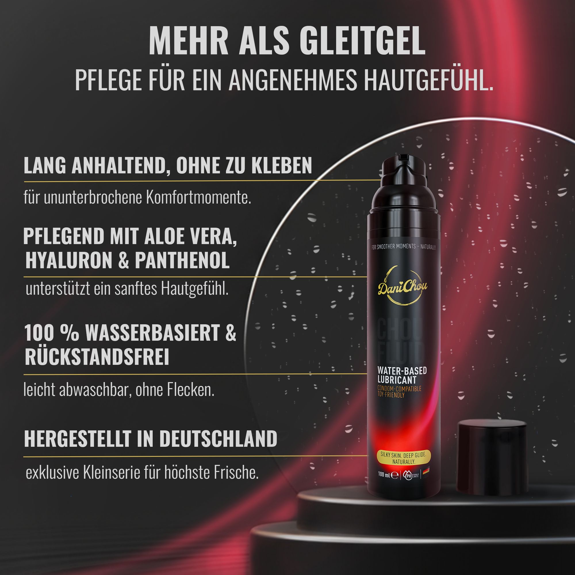 DaniChou ChouFluid Gleitgel wasserbasiert 100 ml