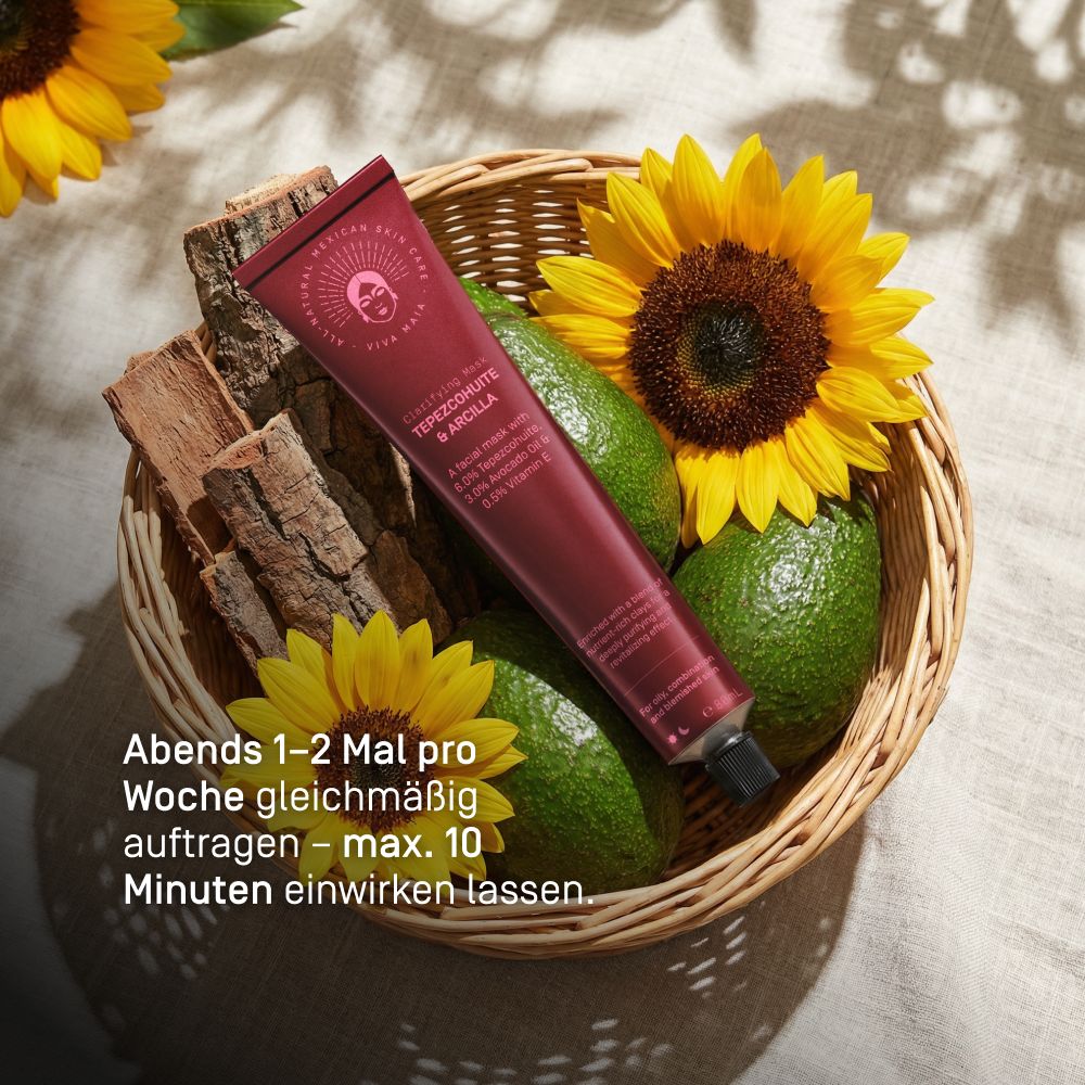 Viva Maia Clarifying Mask - Tepezcohuite und Tonerde