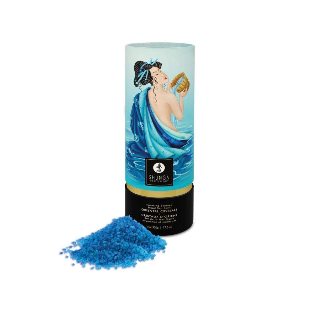 Luxuriöses Badesalz "Oriental Crystals" | 100% Salz aus dem Toten Meer | Shunga