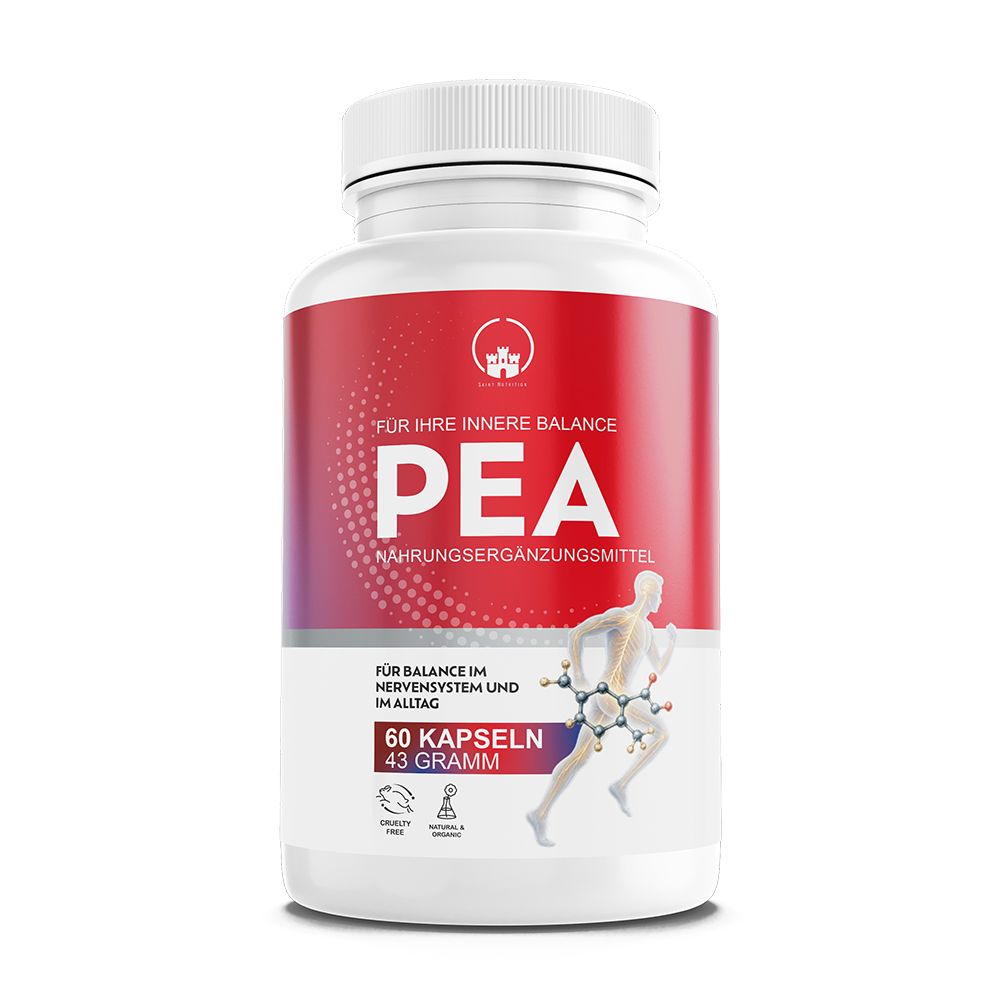 Saint Nutrition Pea Kapseln 1200mg | Palmitoylethanolamid Hochdosiert 1 St
