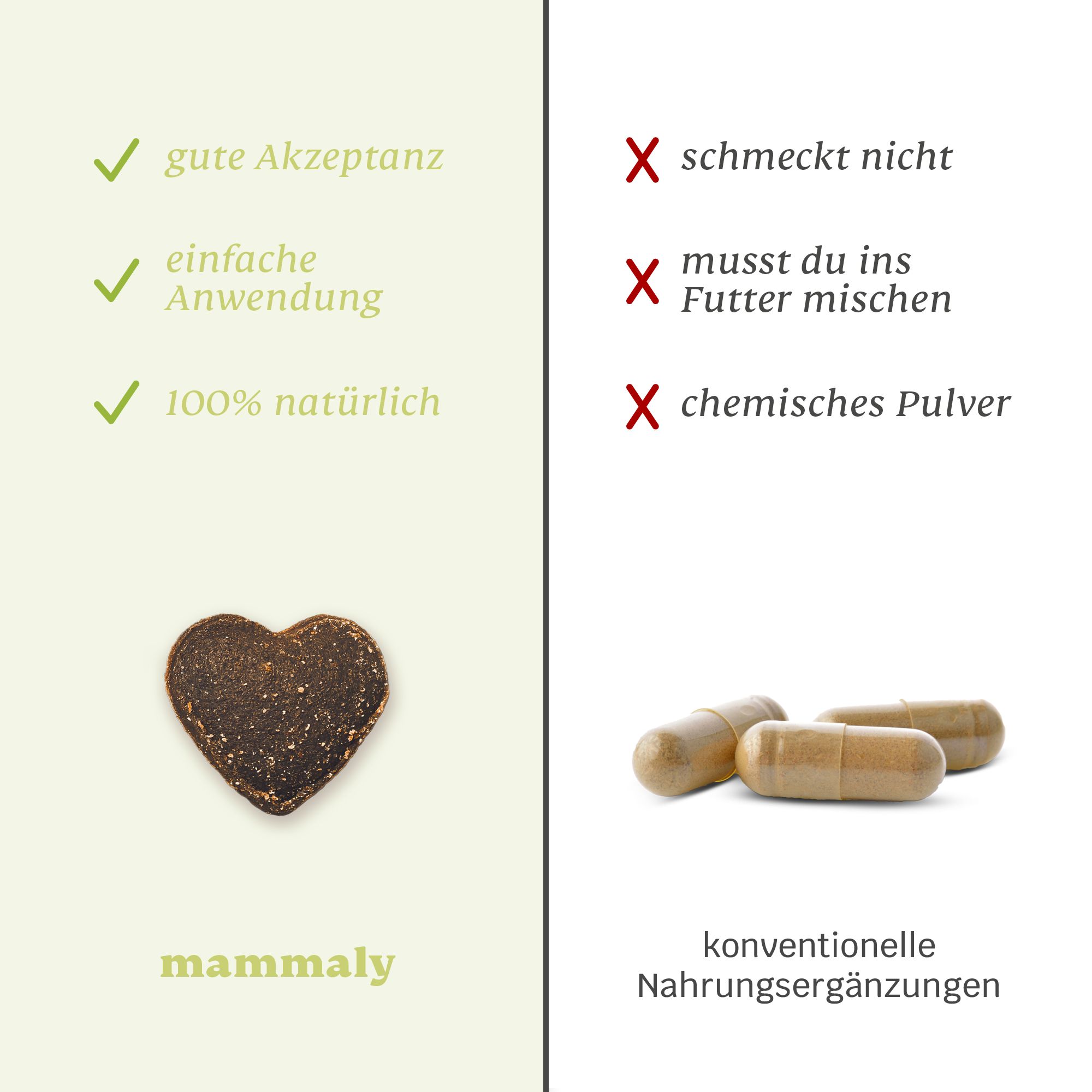 mammaly Puppy Power Welpen Leckerlies, aus natürlichen Zutaten, für gesundes Wachstum