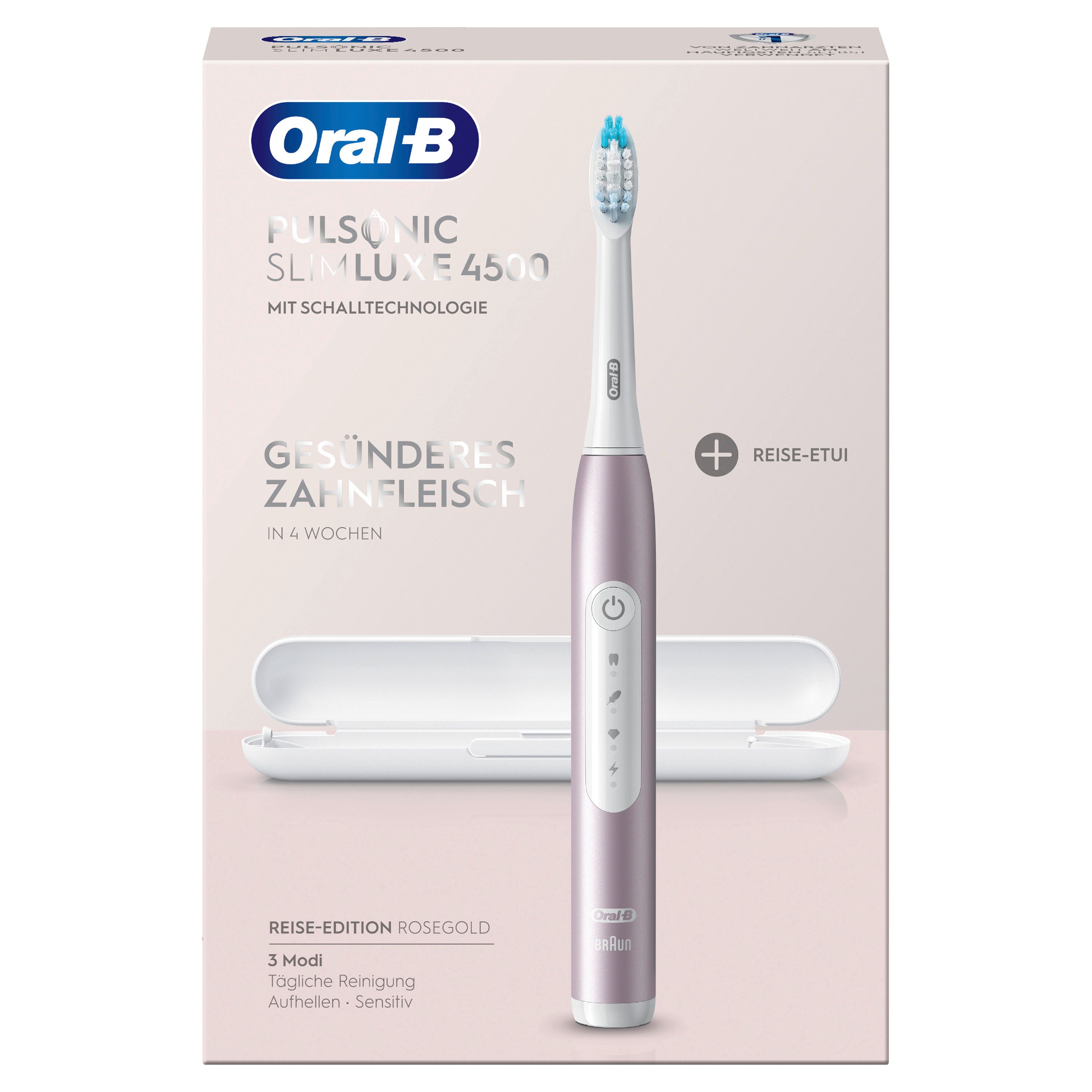Oral-B - Elektrische Zahnbürste "Pulsonic Slim Luxe" in Rosegold