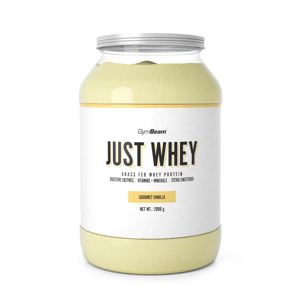 GymBeam Just Whey Molkenprotein aus Weidehaltung Pulver
