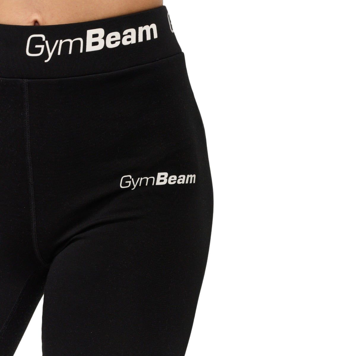GymBeam Leggings Damen lange Hose ohne Taschen in Schwarz