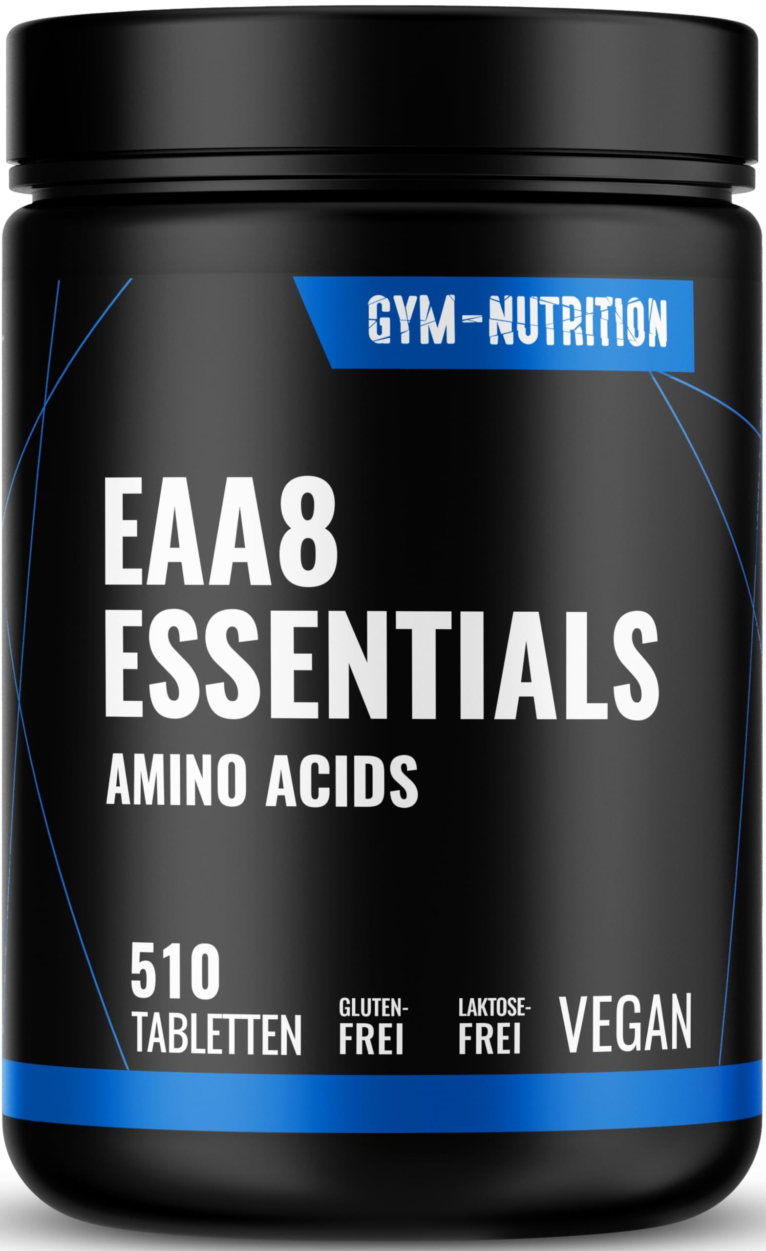 Gym Nutrition Multi Amino EAA Pattern Tabletten Hochdosiert - 510 51 Tage Vorrat 522 g