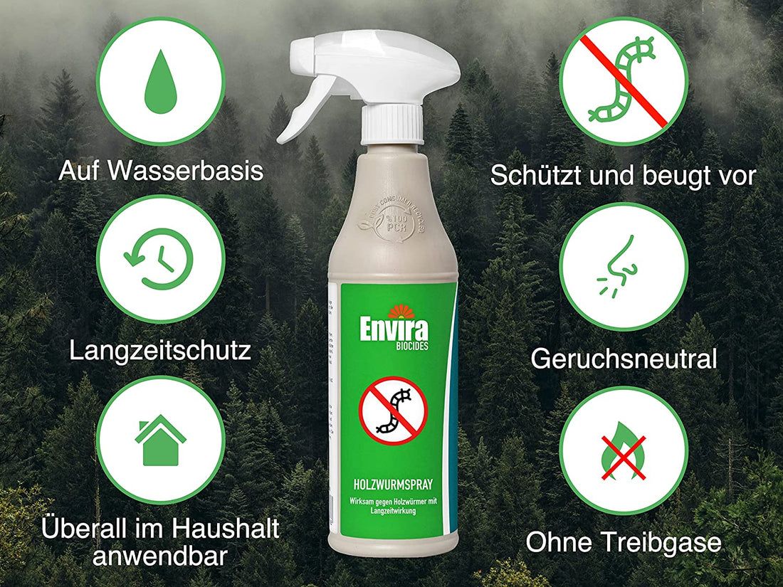 Envira Holzwurm Abwehrspray im Vorteilspack