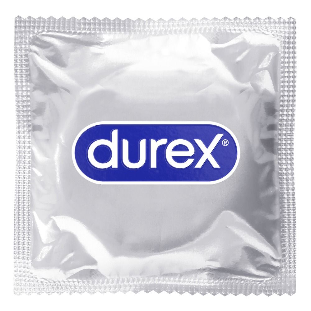 Durex Intense Kondompackung (22 Stück) mit einem einzelnen Kondom.
