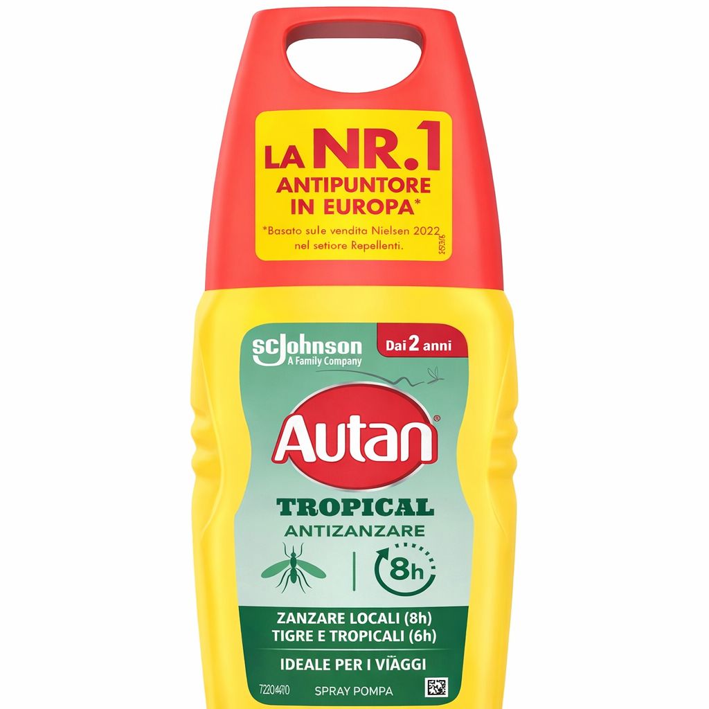 Autan Tropical Pumpspray Mückenschutz für Körper & Gesicht