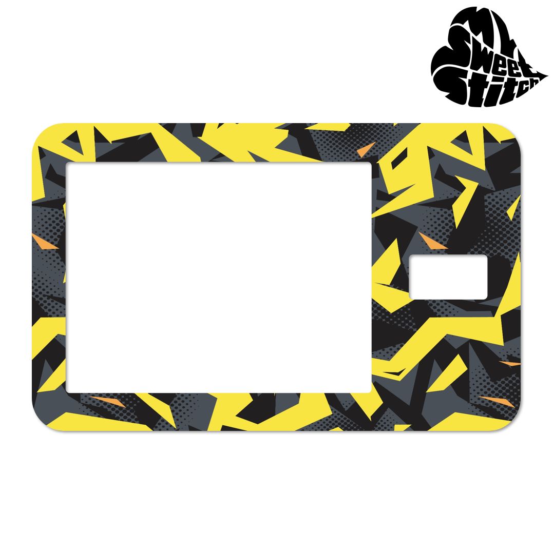 MySweetStitch | Tandem t:slim X2 Sticker | Camo Yellow