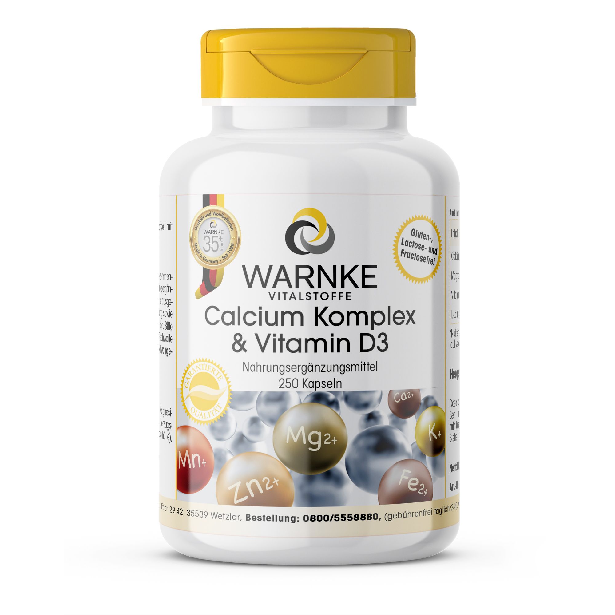 Calcium Komplex & D Kapseln 250 St