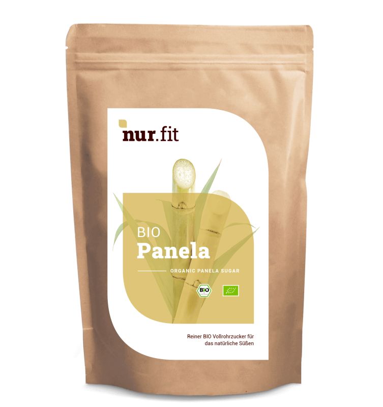 nur.fit BIO Panelazucker 500 g Pulver