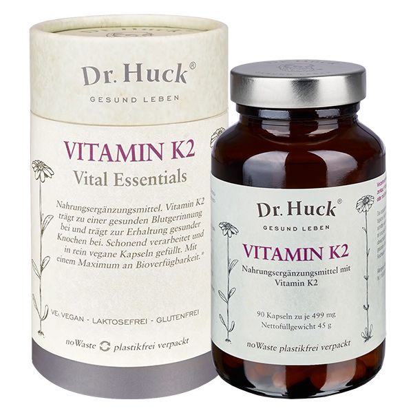 Dr. Huck Vitamin K2 Kapseln Vegan