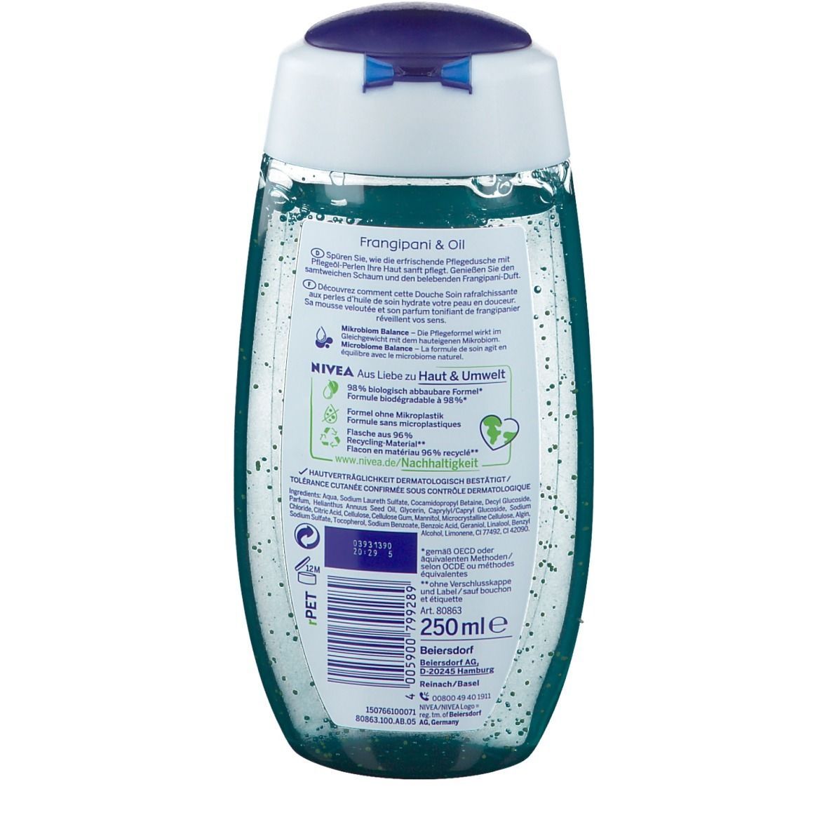 NIVEA® Frangipani & Oil Pflegedusche