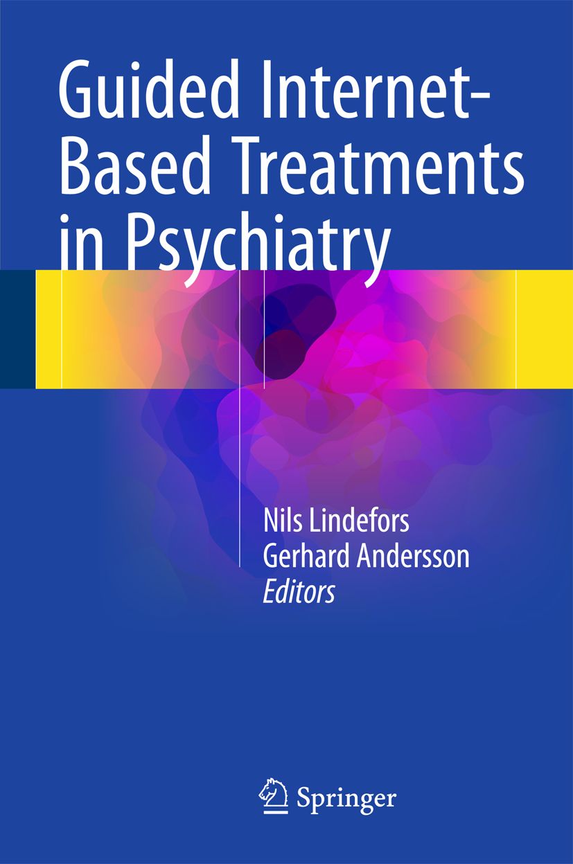 Buchcover: "Guided Internet-Based Treatments in Psychiatry". Autoren: Nils Lindefors, Gerhard Andersson. Verlag: Springer.