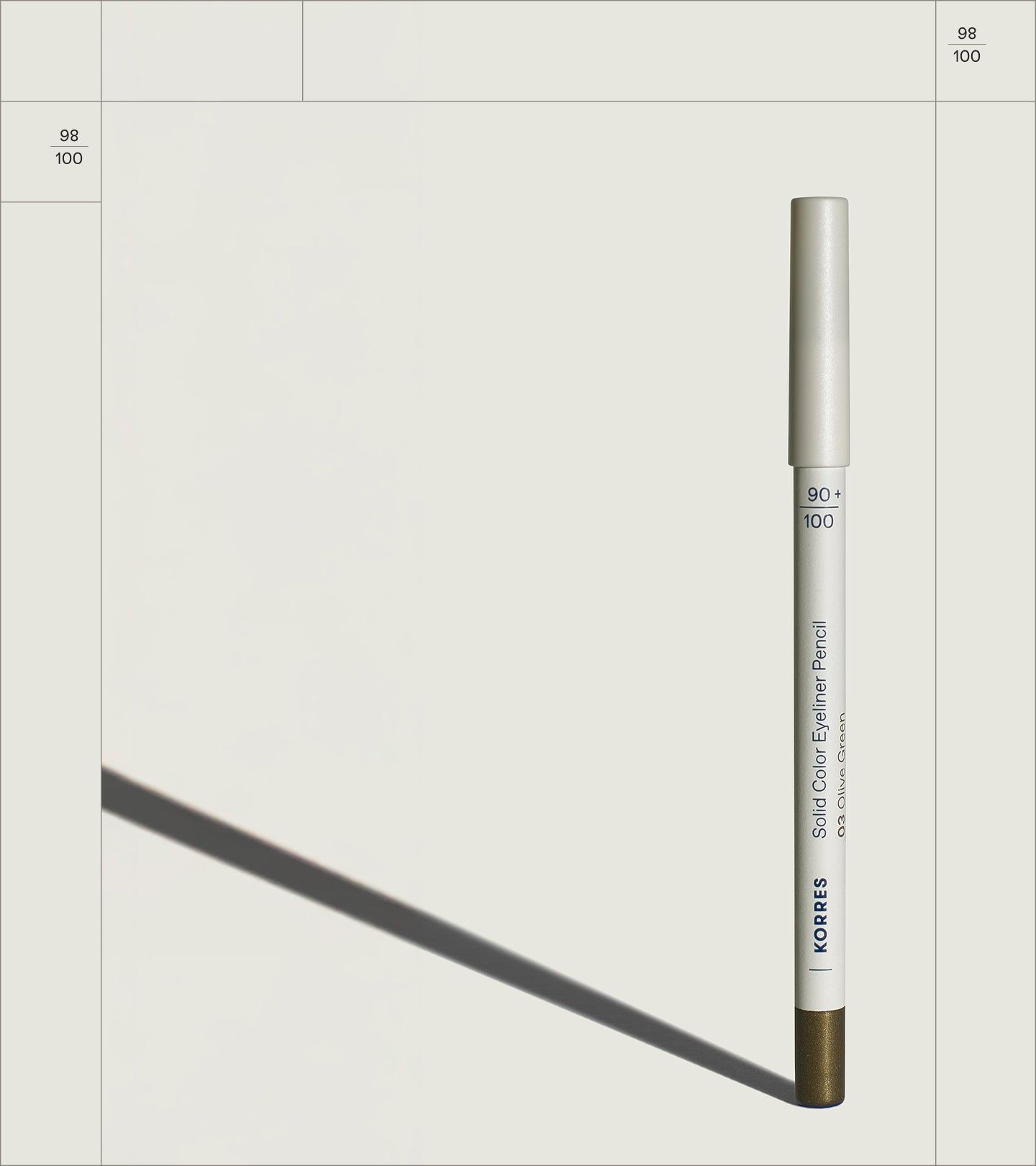 Korres Solid Color Eyeliner Pencil 03 olive green 1,2 g Stifte