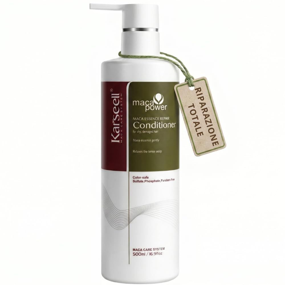 Karseell Maca Repair Conditioner – Feuchtigkeitsspendende Pflege für Trockenes Haar 500 ml Zahncreme