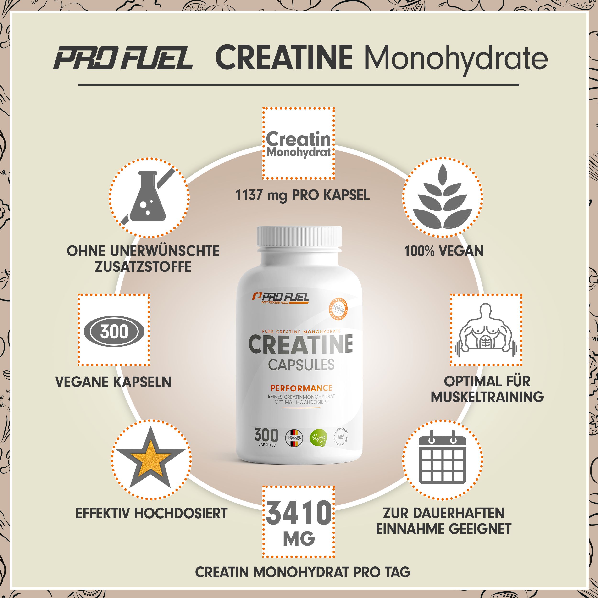 ProFuel - CREATIN Kapseln