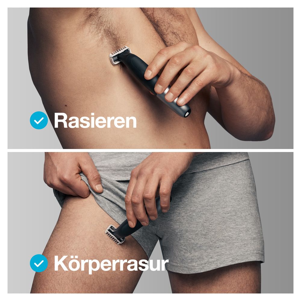 Braun - Trimmer fürs Gesicht "Series X - XT5100 Face + Body" in Schwarz