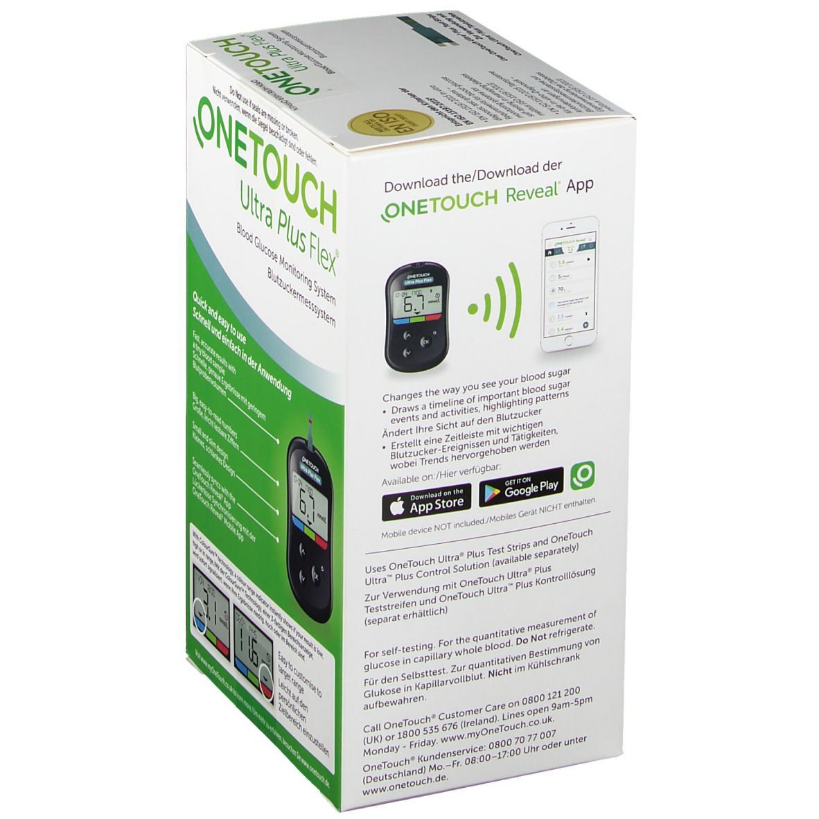 OneTouchUltra Plus Flex® Messgerät mmol/l