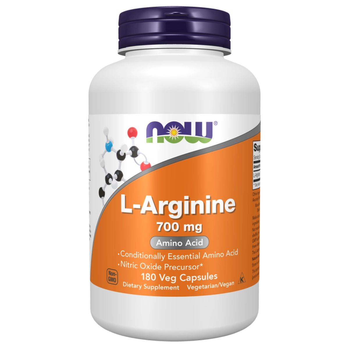 NOW Foods L-Arginin 180 St Kapseln