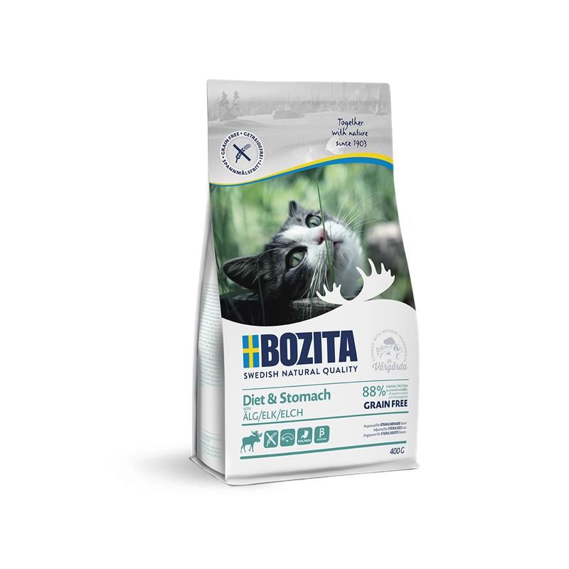 Bozita Katze Diet & Stomach Grain free Elk 400 g Futter