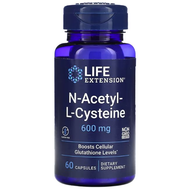Life Extension N-Acetyl-L-Cystein (Nac) 600 mg 60 Pc