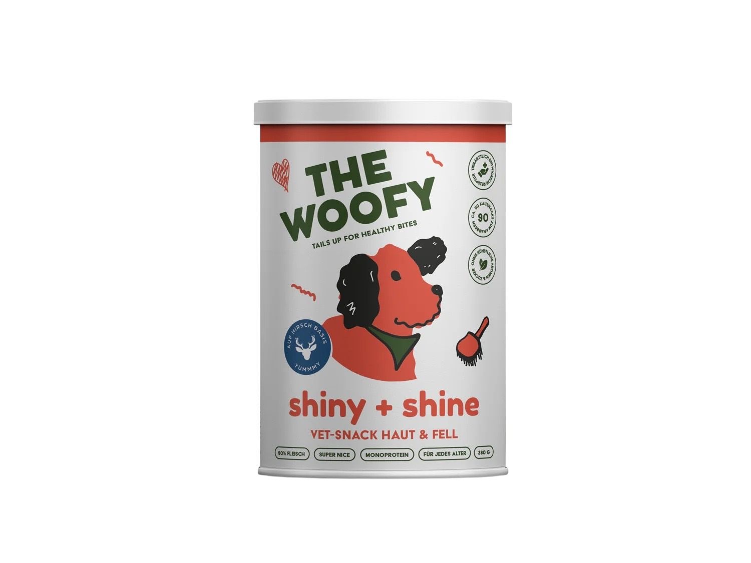 THE WOOFY Leckerli für Hunde zur Fellpflege