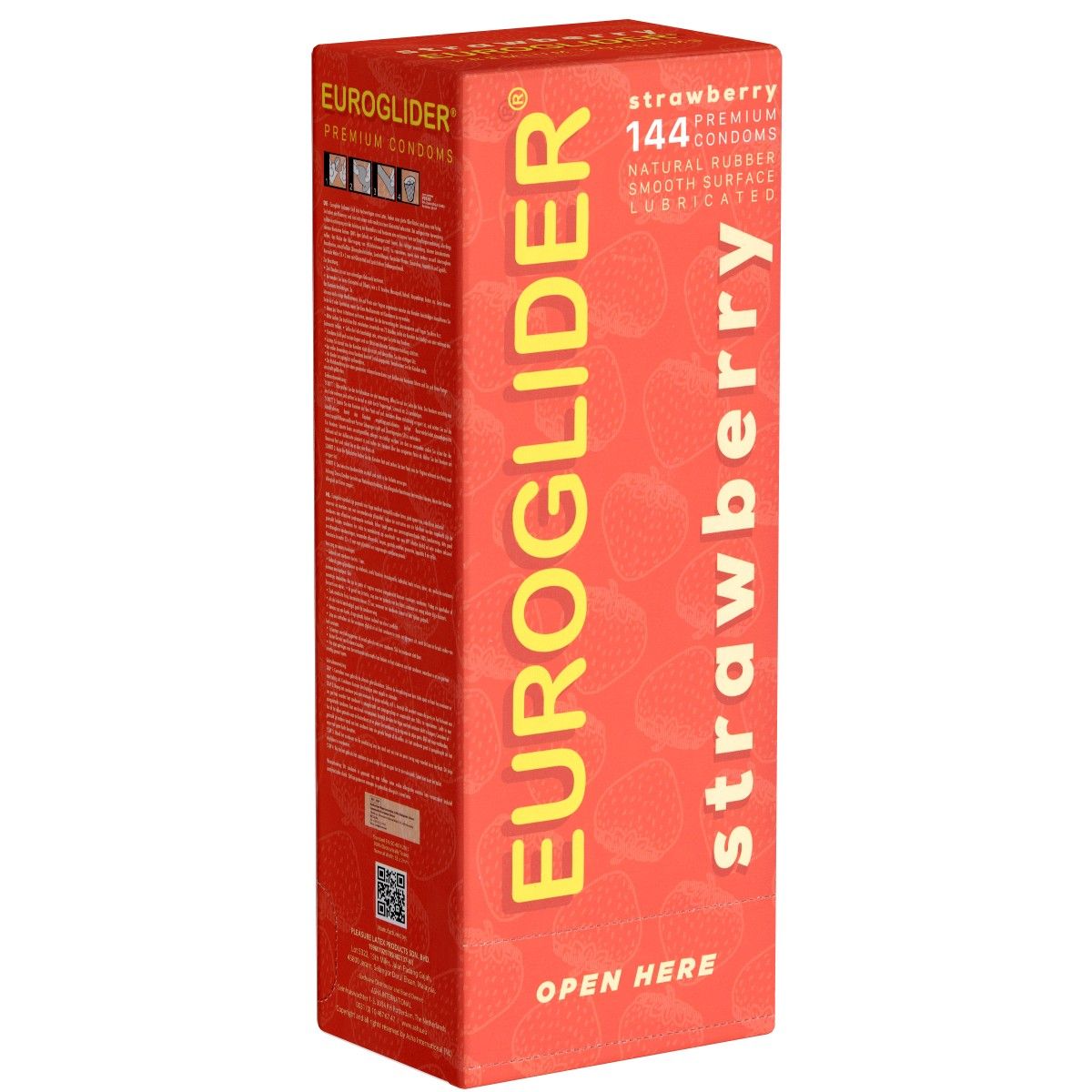 Asha *Euroglider Strawberry* 144 St Kondome