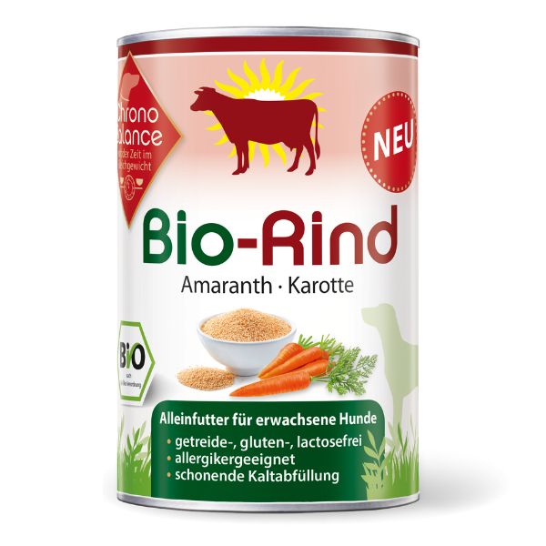 ChronoBalance Alleinfutter Bio Rind mit Amaranth und Karotte