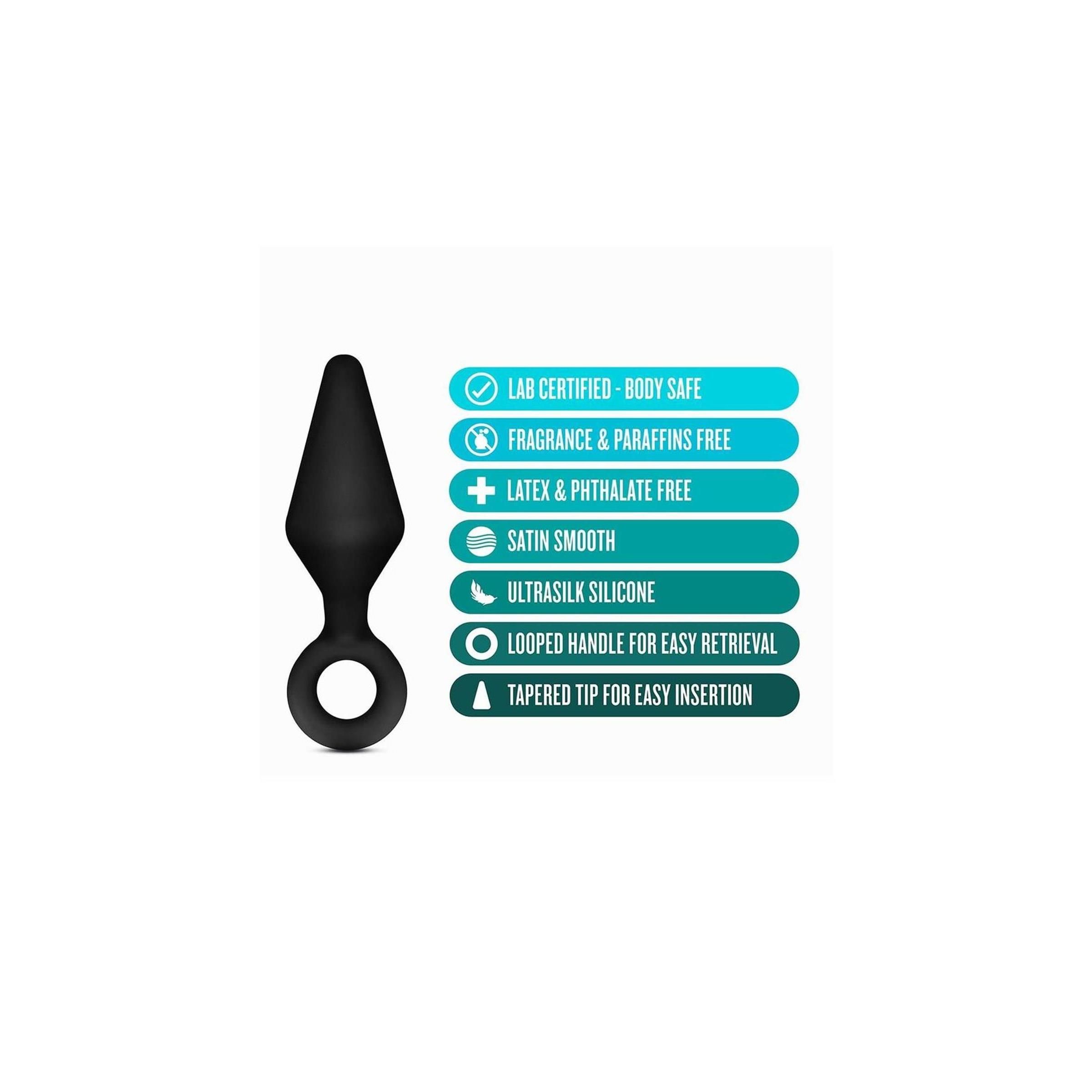 Blush - ANAL ADVENTURES PLATINUM LOOP Plug KIT