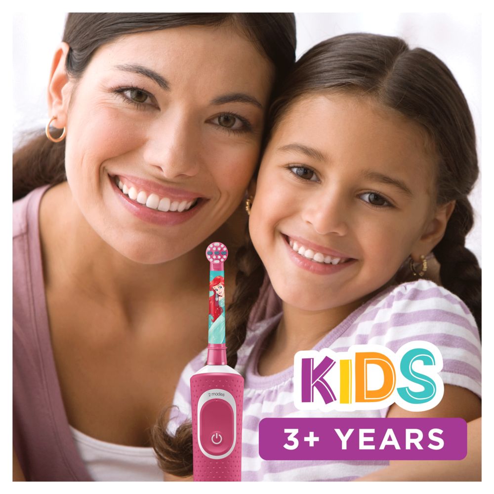 Oral-B - Elektrische Zahnbürste "Vitality 100 Kids Princess CLS" in Pink