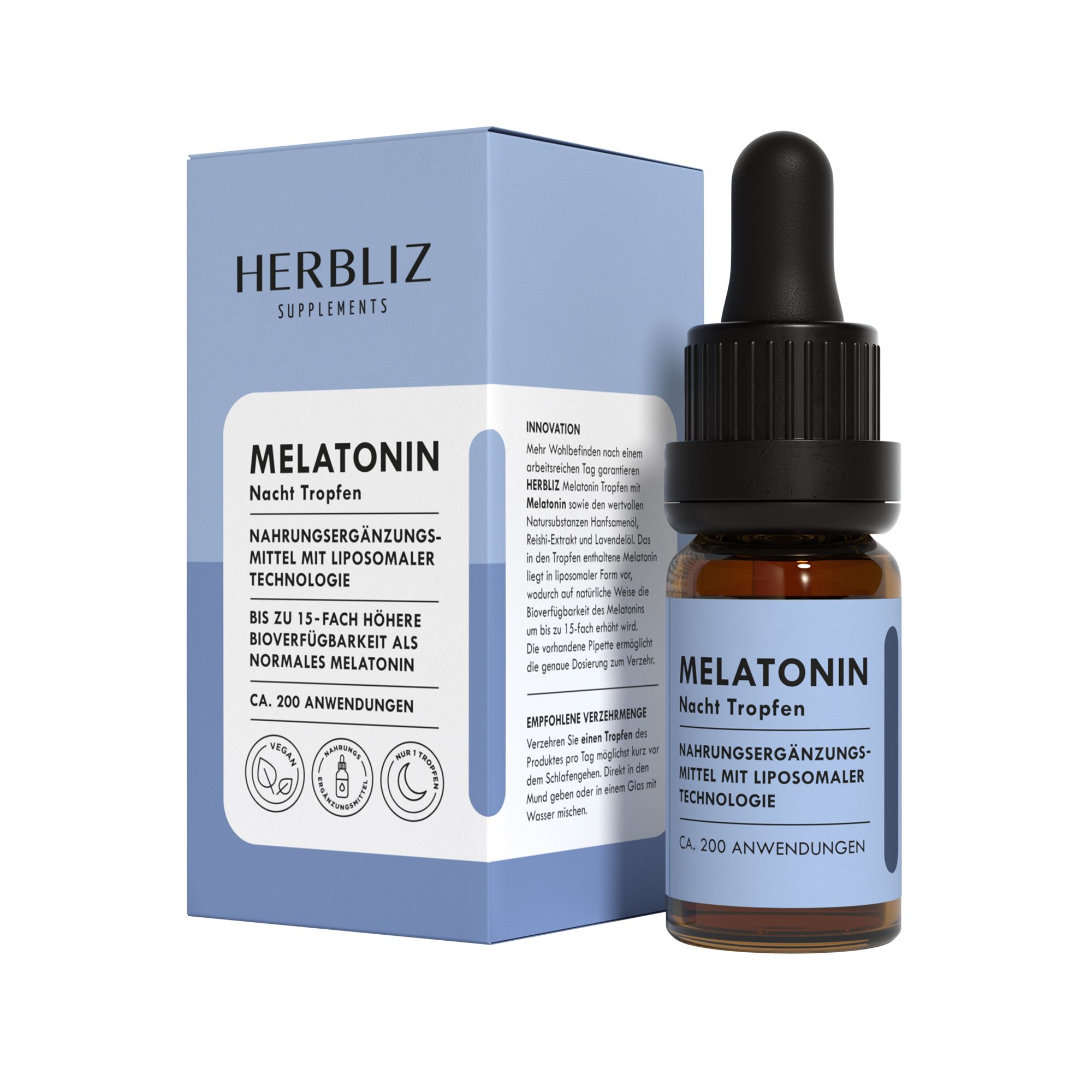 Melatonin Nacht Tropfen