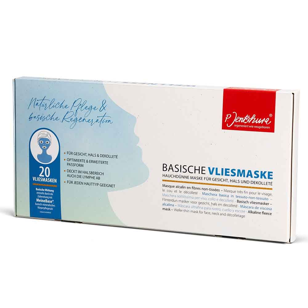 Jentschura Basische Vliesmaske, 20 Stück