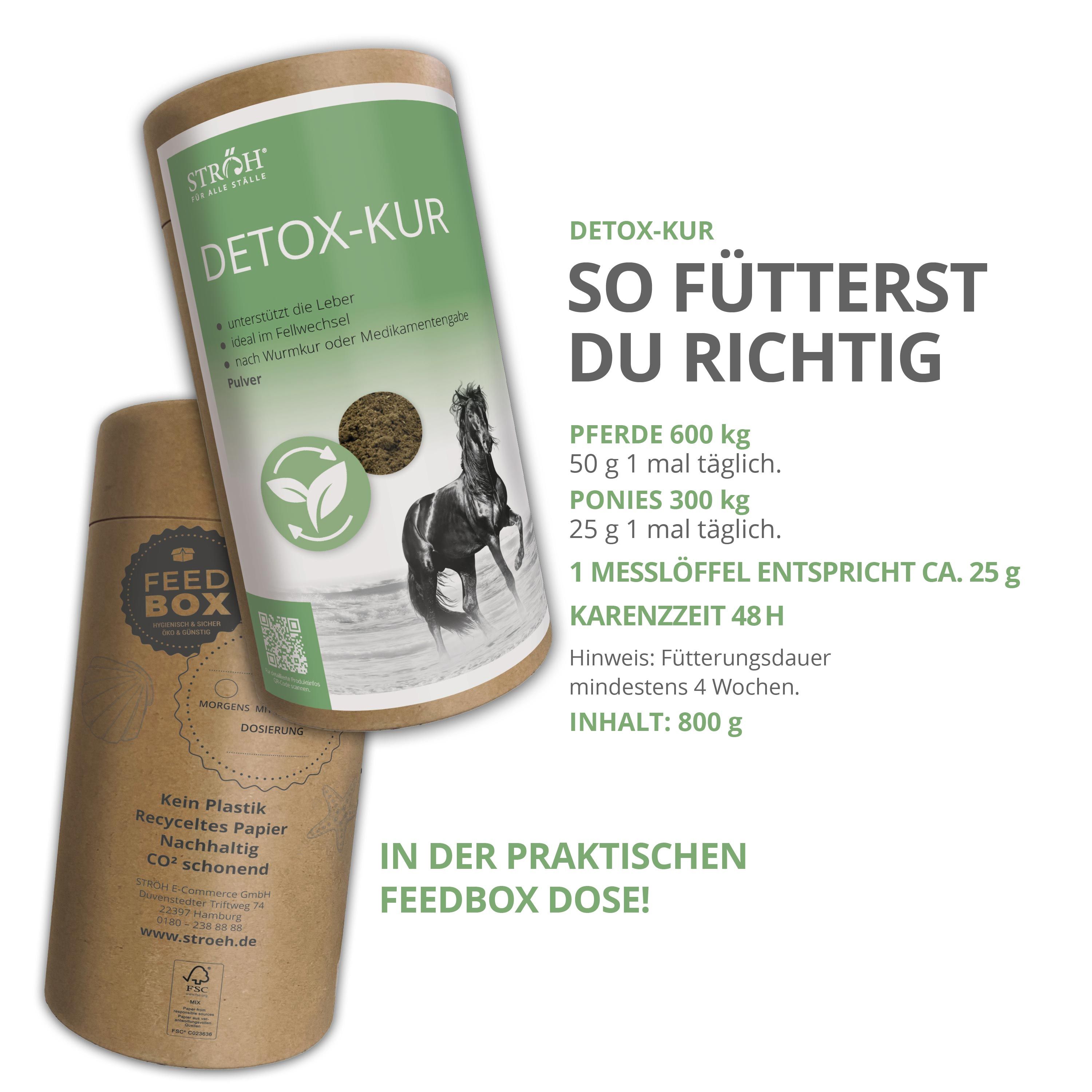 STRÖH Detox-Kur  Feedbox Dose