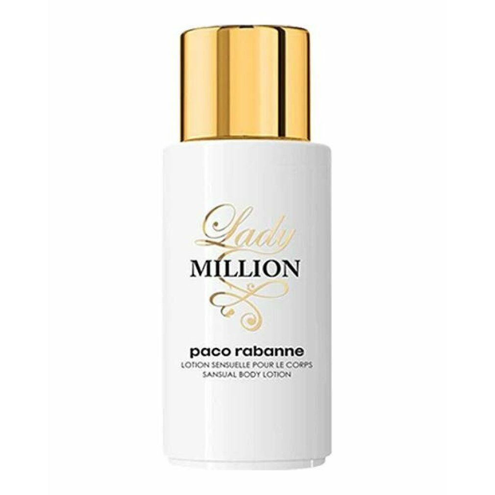 Rabanne Lady Million Bodylotion für Damen 200 ml