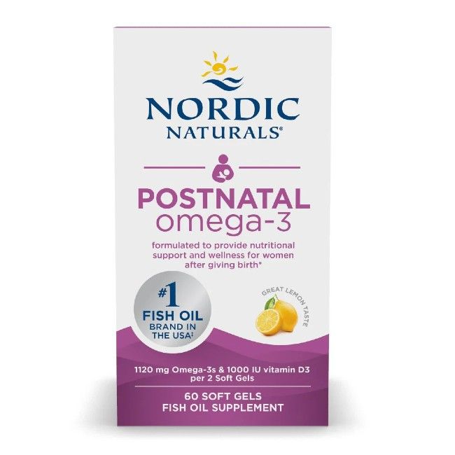 Nordic Naturals Postnatal Omega-3 60 Pc
