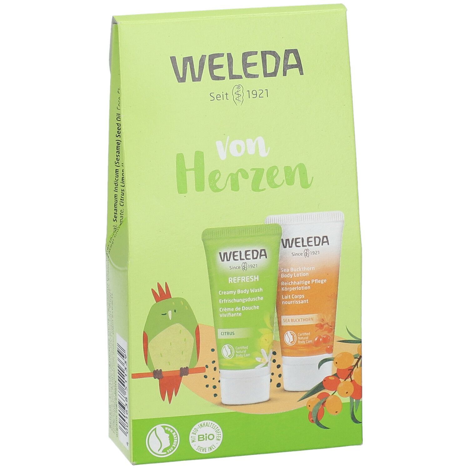 Weleda Geschenkset Mini Citrus und Sanddorn
