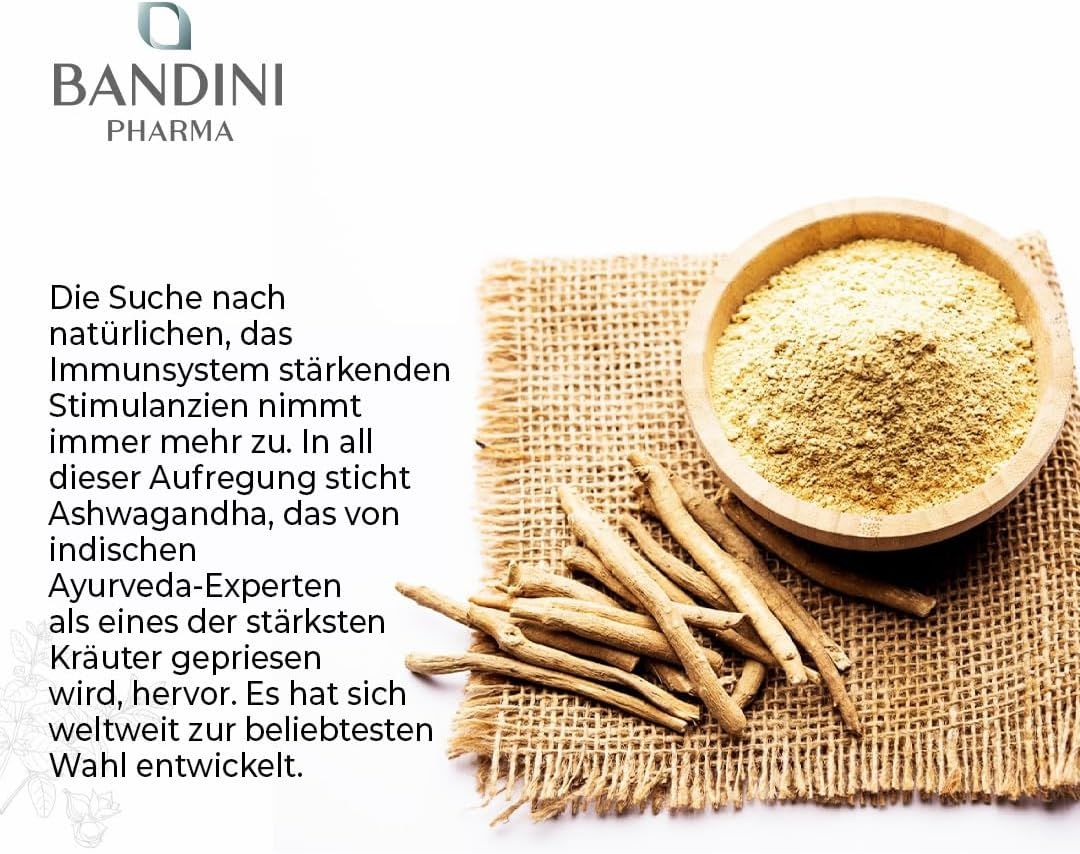 Ashwagandha Kapseln von Bandini
