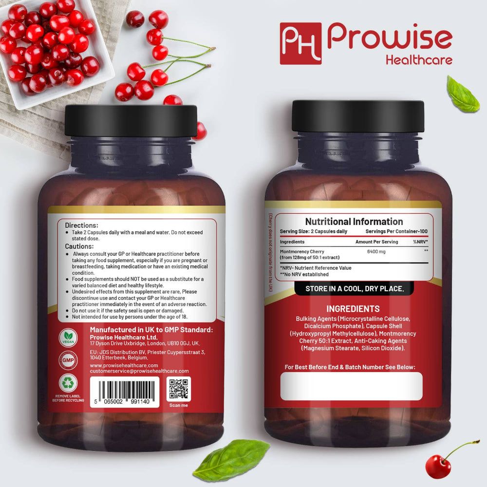 Prowise Healthcare Montmorency Cherry 6400 mg
