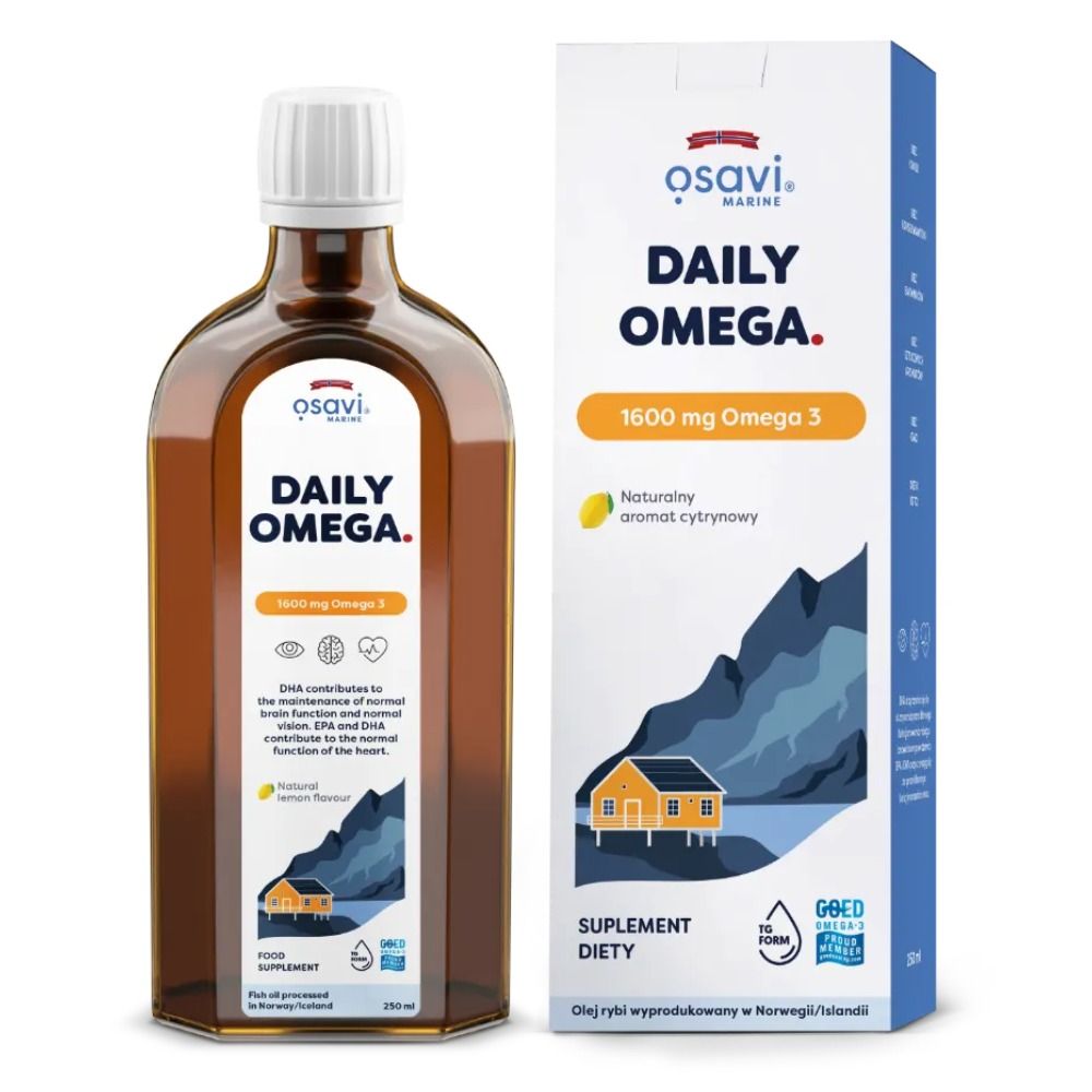 Osavi Daily Omega 1600 mg, Zitronengeschmack