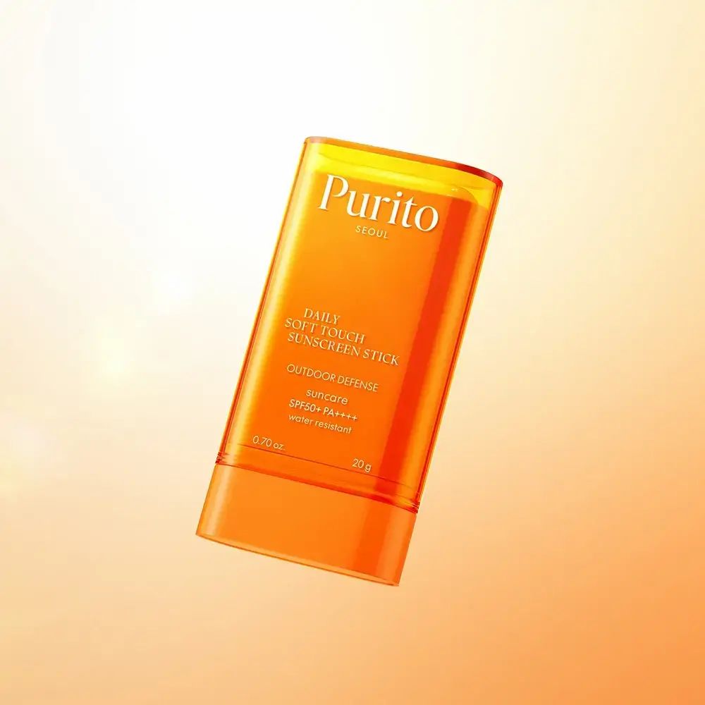 PURITO Daily Soft Touch SPF 50+ Stick – Reise-Sonnenschutz & Thermoschutz