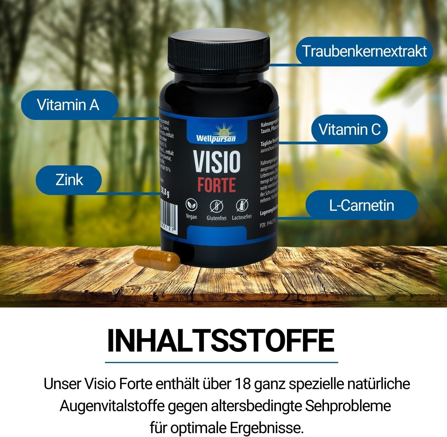 Wellpursan Visio forte 60 St - Shop Apotheke