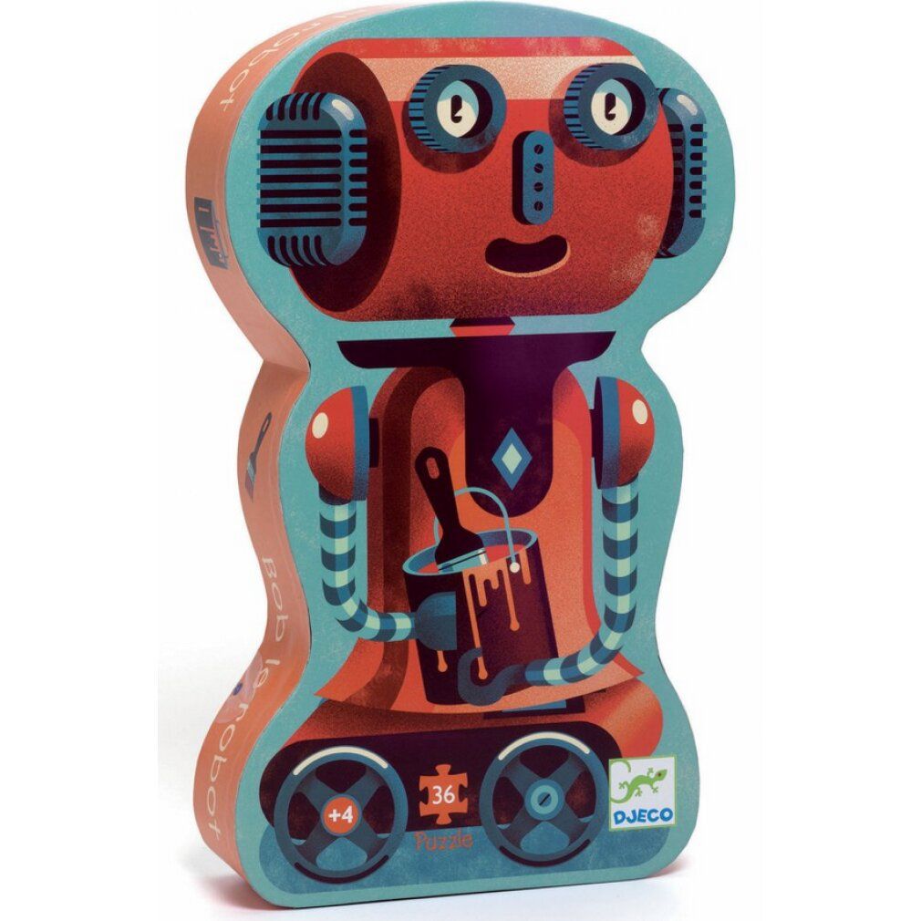 djeco Puzzle Roboter 36 Teile