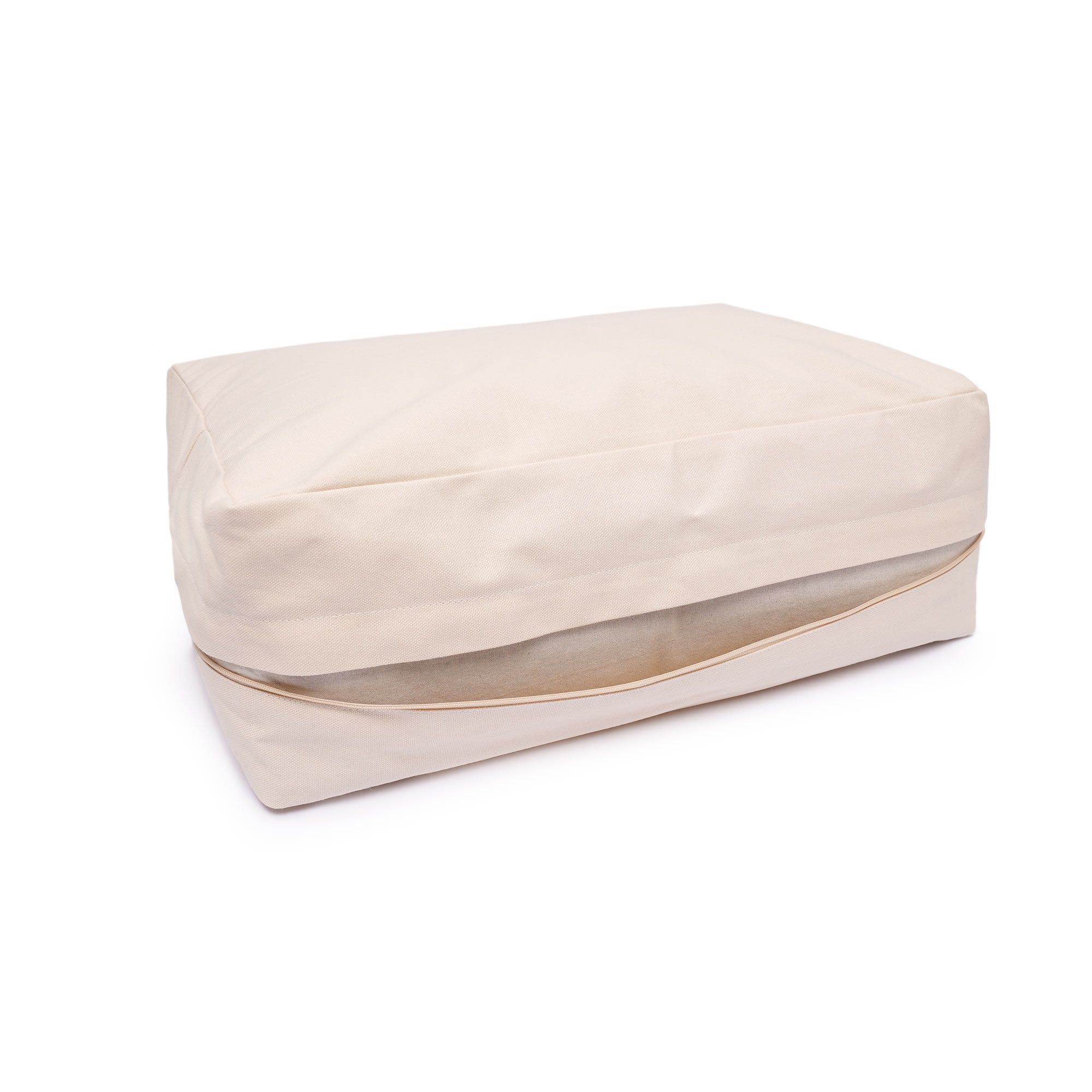 yogabox VIPASSANA Kissen XL - natur - 45 x 33 x 13,0 cm