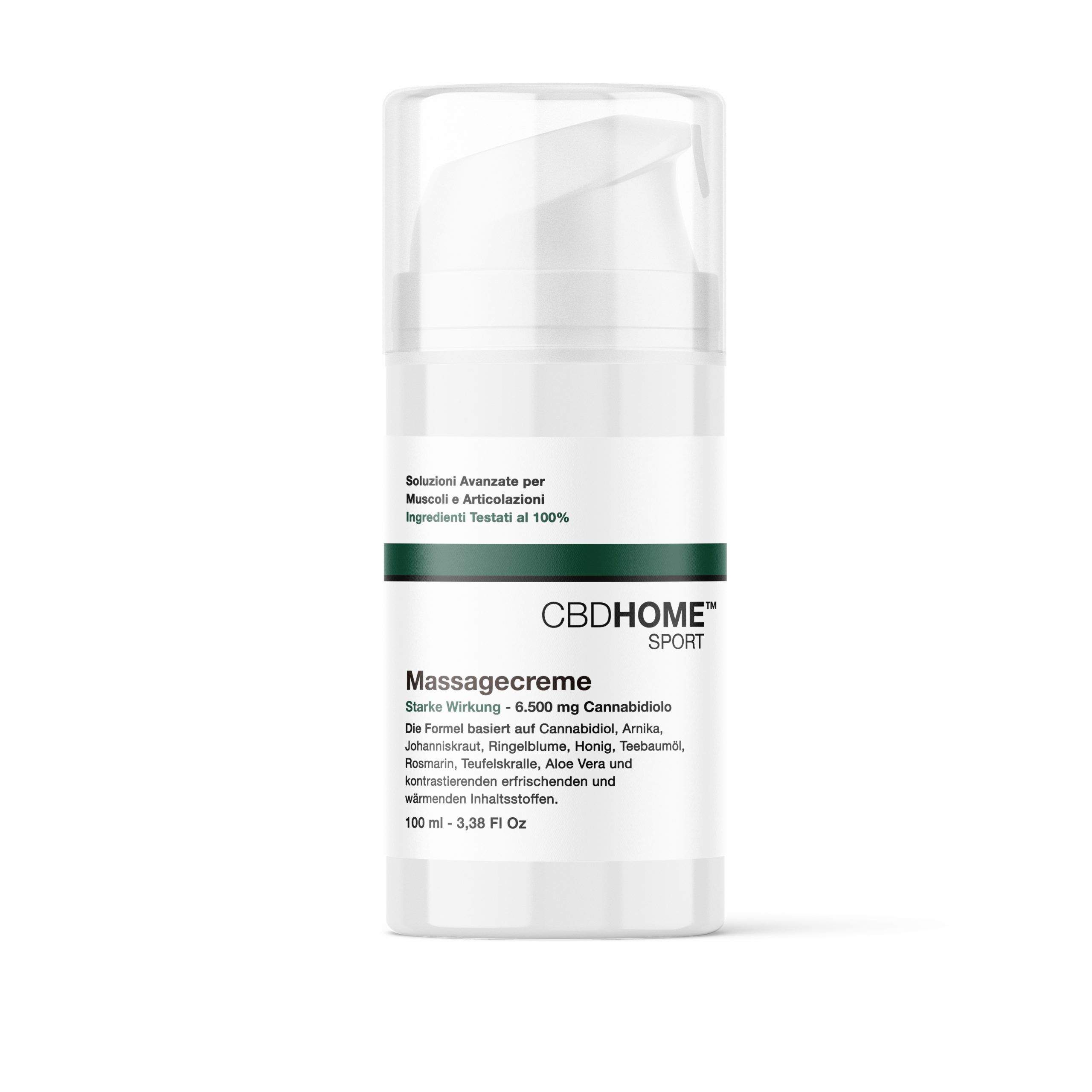 CBD HOME - Massage Cream Forte 6500mg CBD