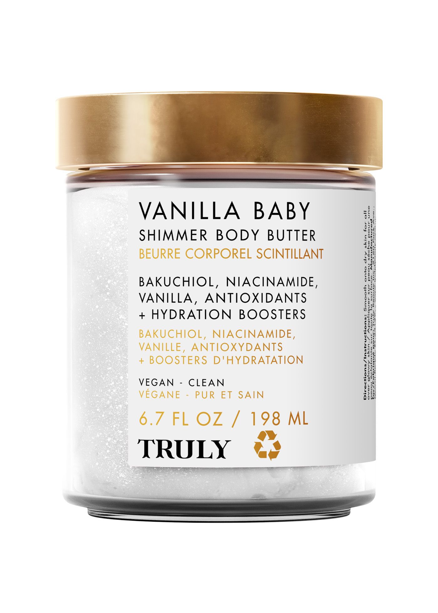 Truly Beauty Vanilla Baby Shimmer Body Cream 198 ml