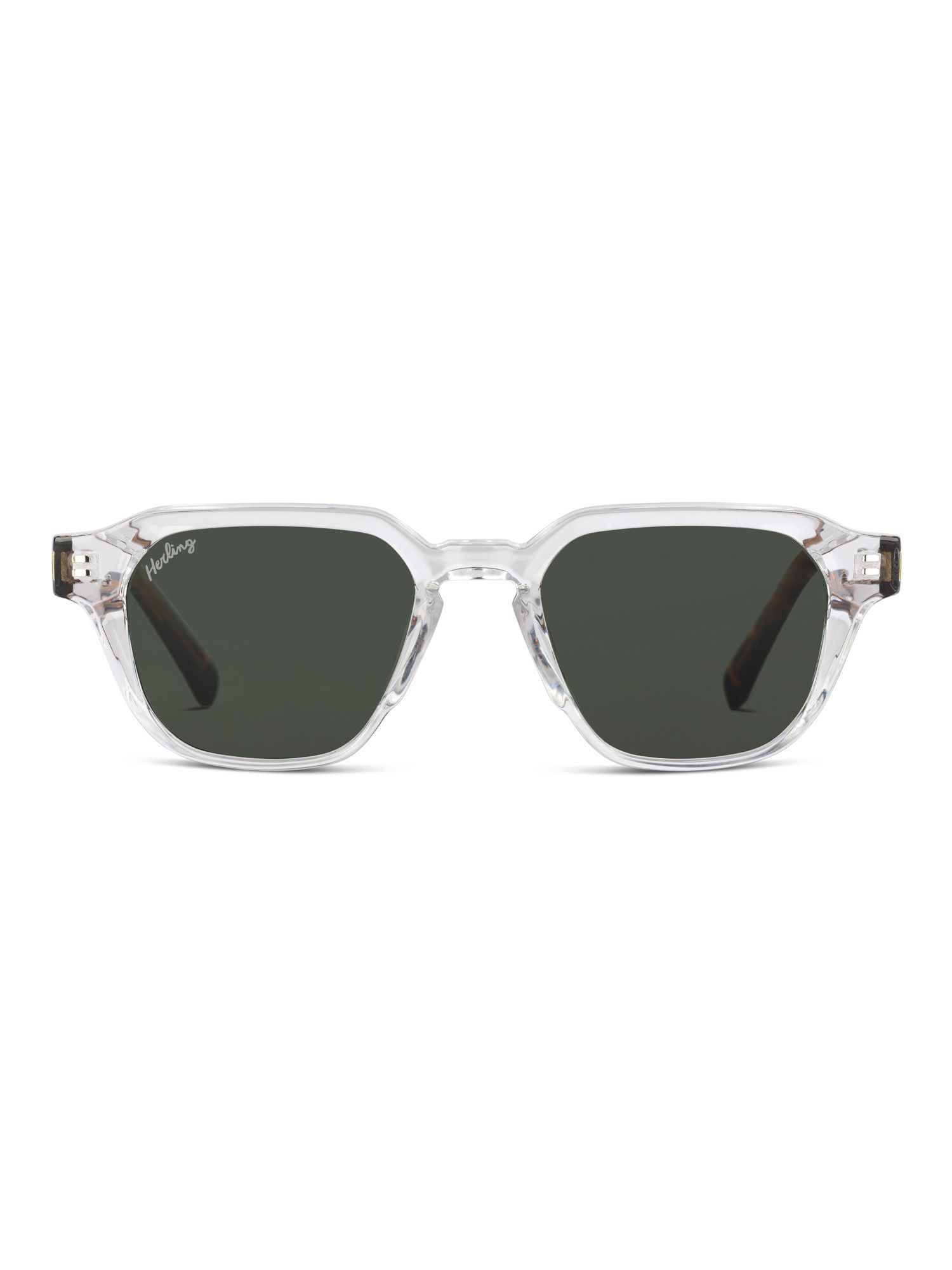 Herling occhiali da sole unisex Zane Crystal Shell Tortoise